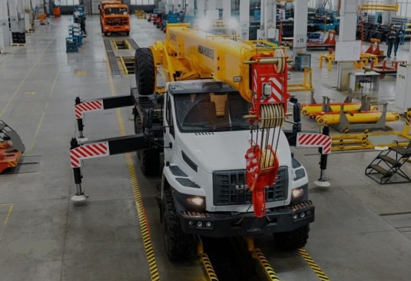 Автокран Ивановец КС-45717-2В на базе шасси УРАЛ-4320 Next